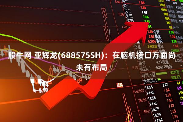 股牛网 亚辉龙(688575SH)：在脑机接口方面尚未有布局